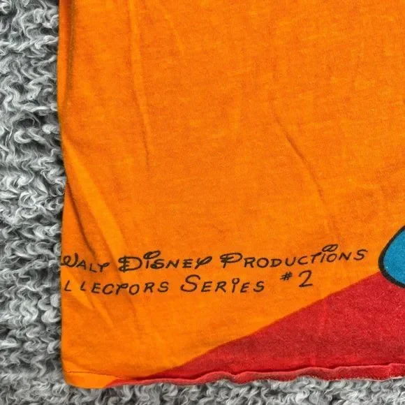 Vintage Disney Shirt Woman Medium Graphic Mickey & Co Minnie Mouse J G Hook Top - Picture 7 of 8